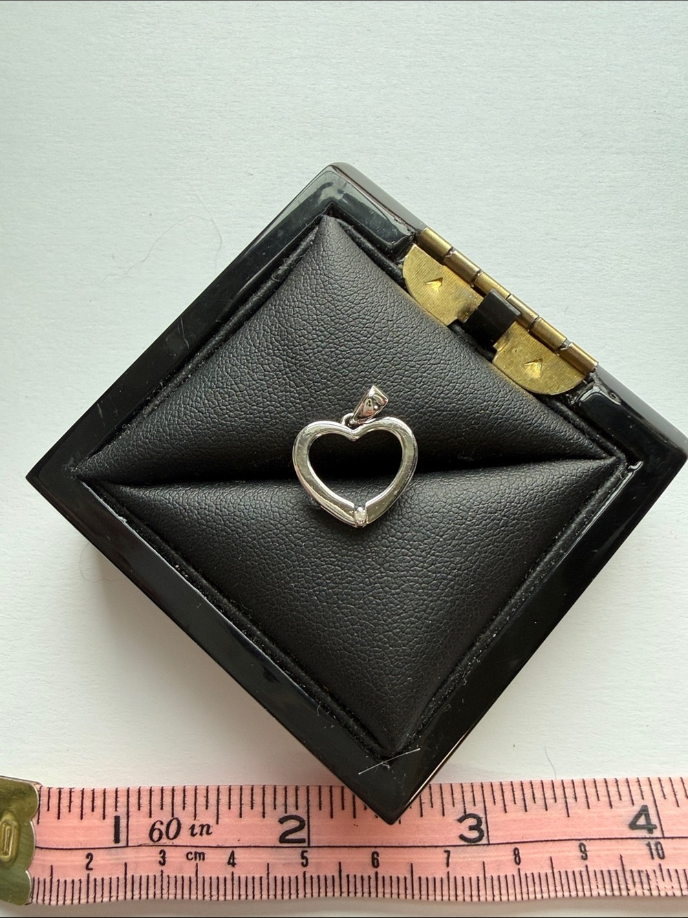 Sterling Silver Heart Pendant in Silver